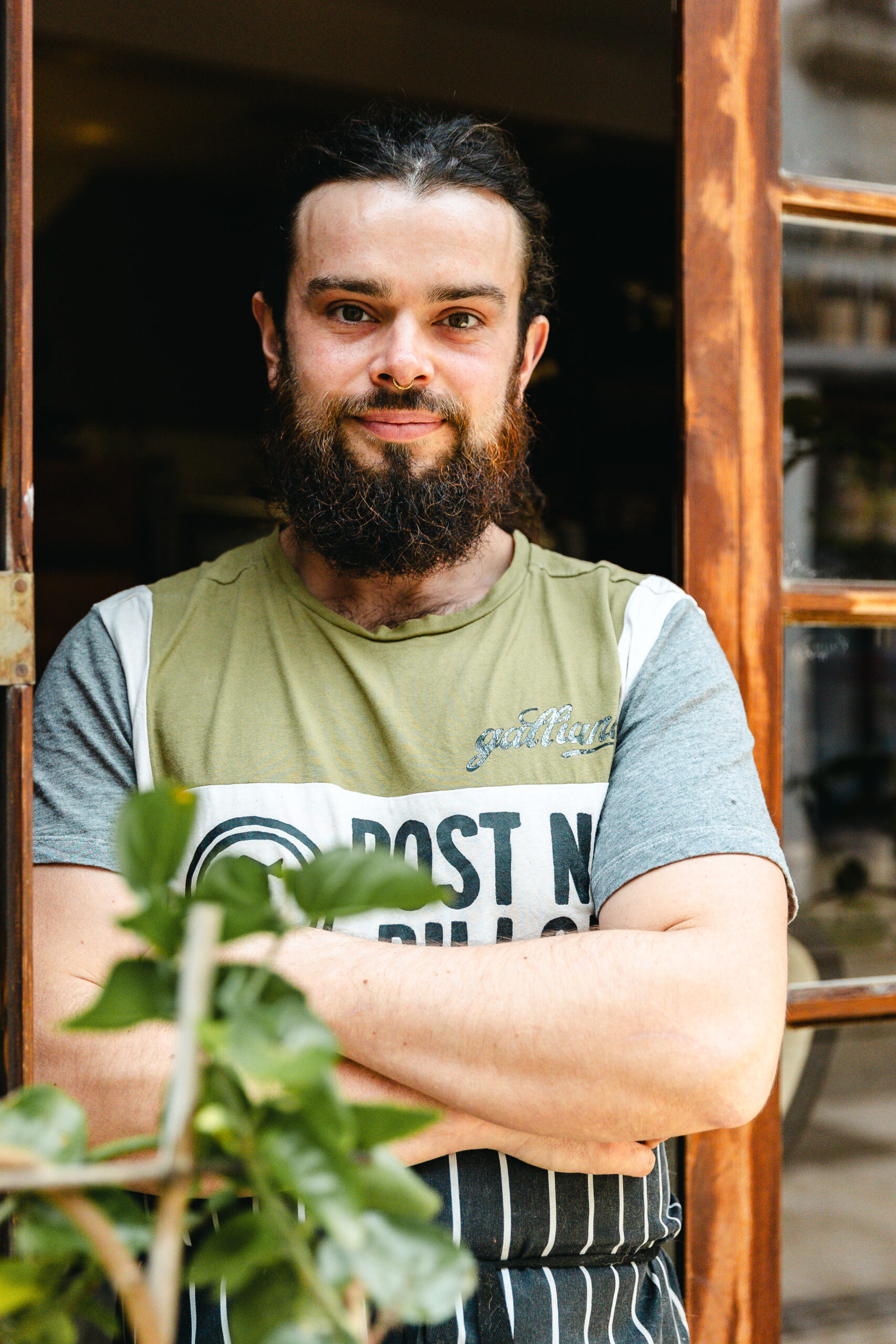 Ferdinand CAUDRELIER, chef du restaurant ASSAFRE au 24 rue Eugène Süe à TOURS. (ASSAFRE signifie "gourmand" en vieux parler Tourangeau).